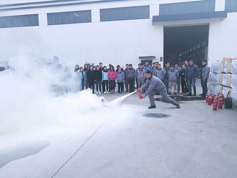 华烨篷房参加消防实践