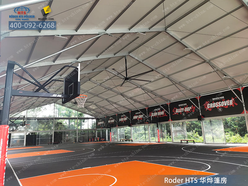 铝合金篷房篮球馆