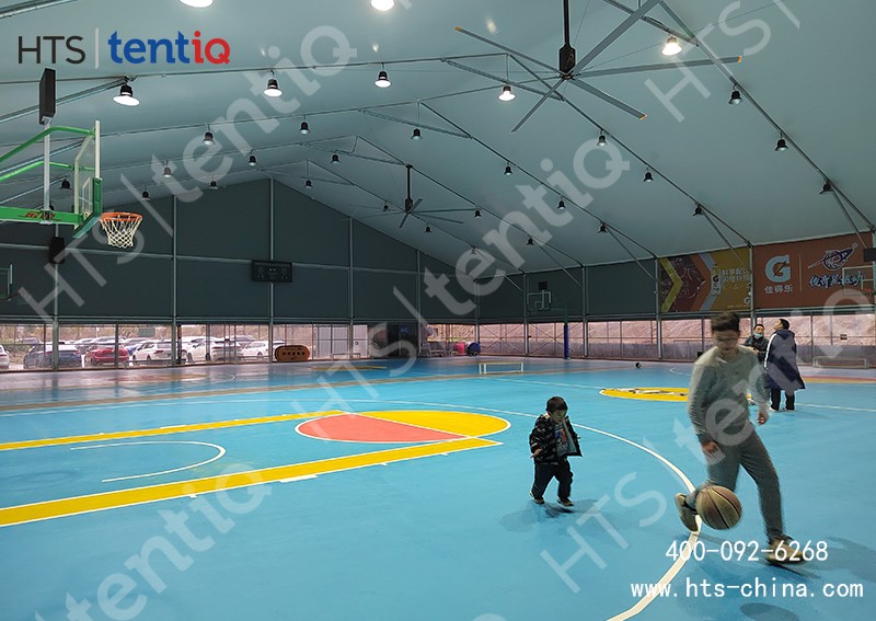 篷房篮球场已经成为许多体育场馆建设者的新选择