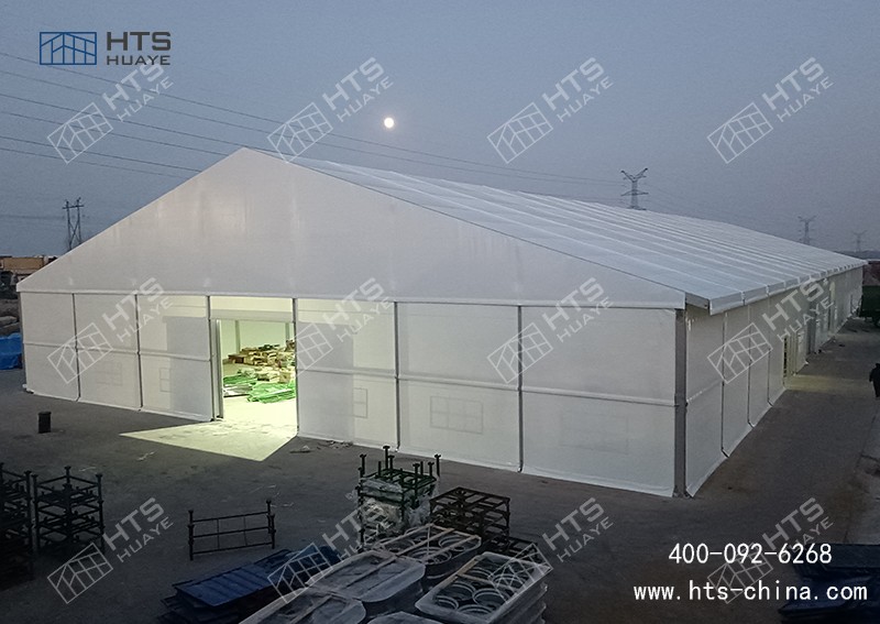 超3000平方米的工厂可拆卸篷房，真实案例分享