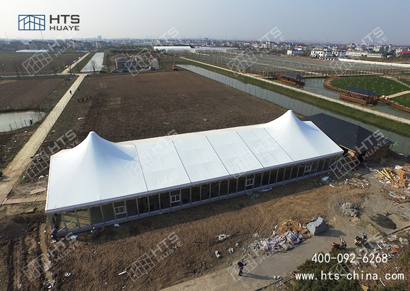 铝合金结构篷房成为了炙手可热的新型模块化建筑