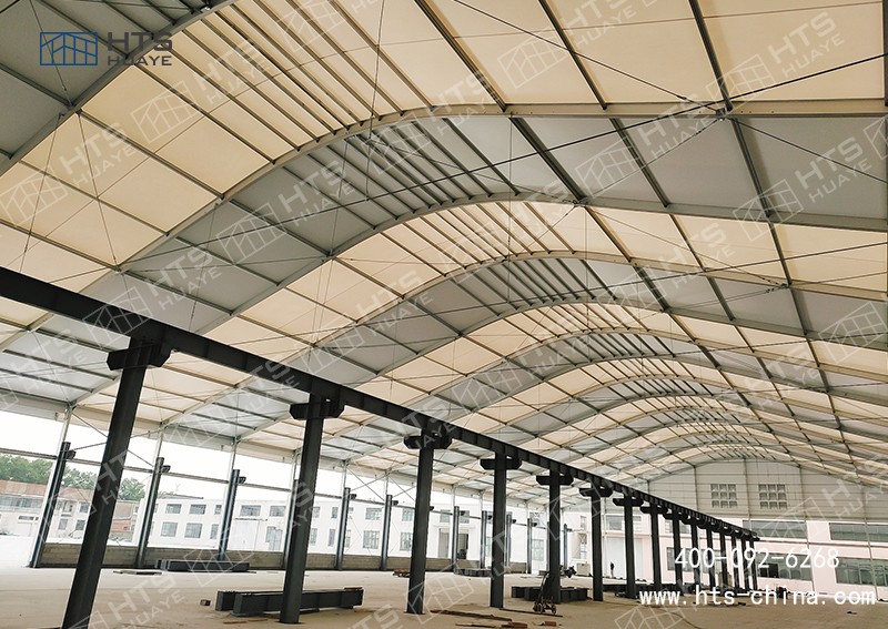 建造仓储大棚对短期内急需工业仓储或临时工厂的企业有很大帮助