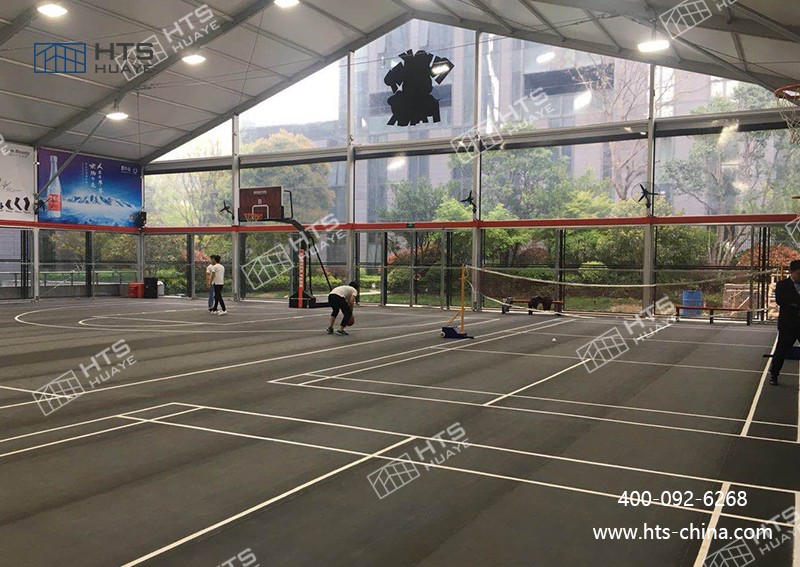 装配式篷房篮球馆已经成为解决运动空间不足问题的新选择