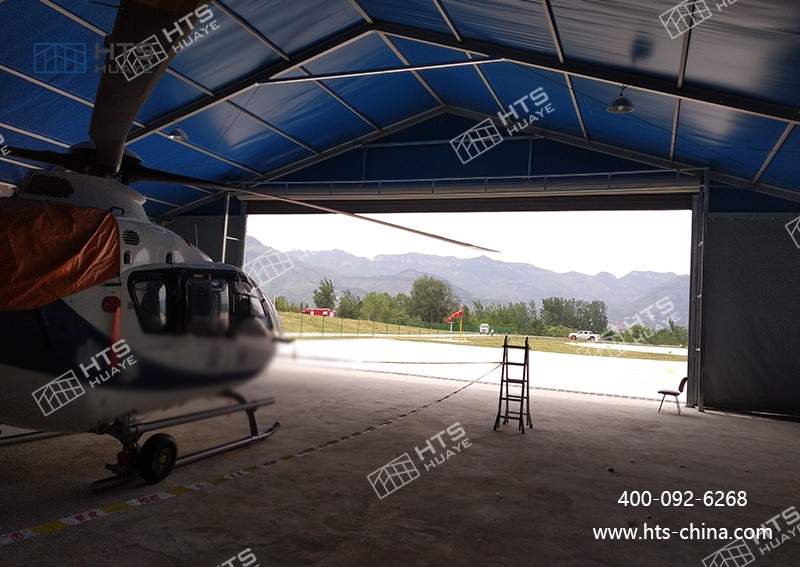 众多成功案例证明，飞机机库篷房已成为航空保障的可靠选择