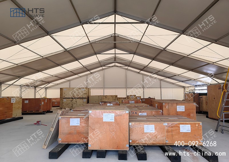 仓储篷房为核电行业打造高效仓储空间