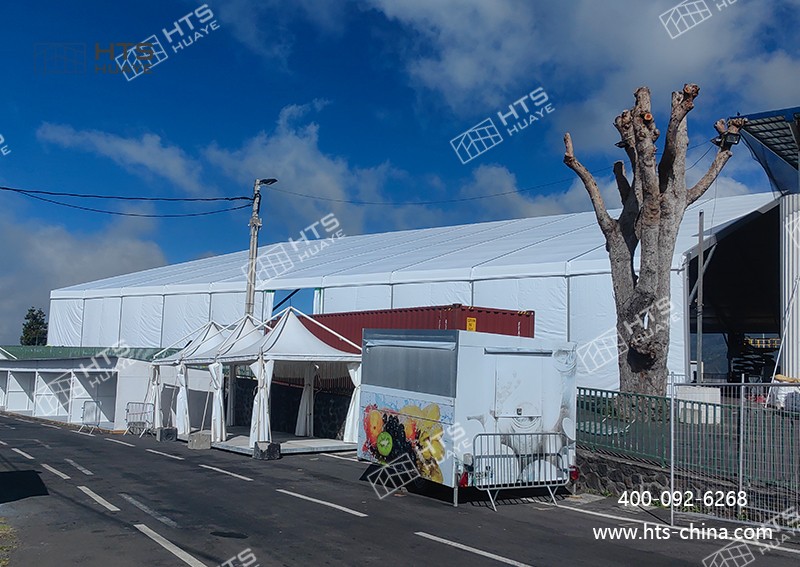 在非洲的展会活动中，这座铝合金篷房篷房将发挥重要作用