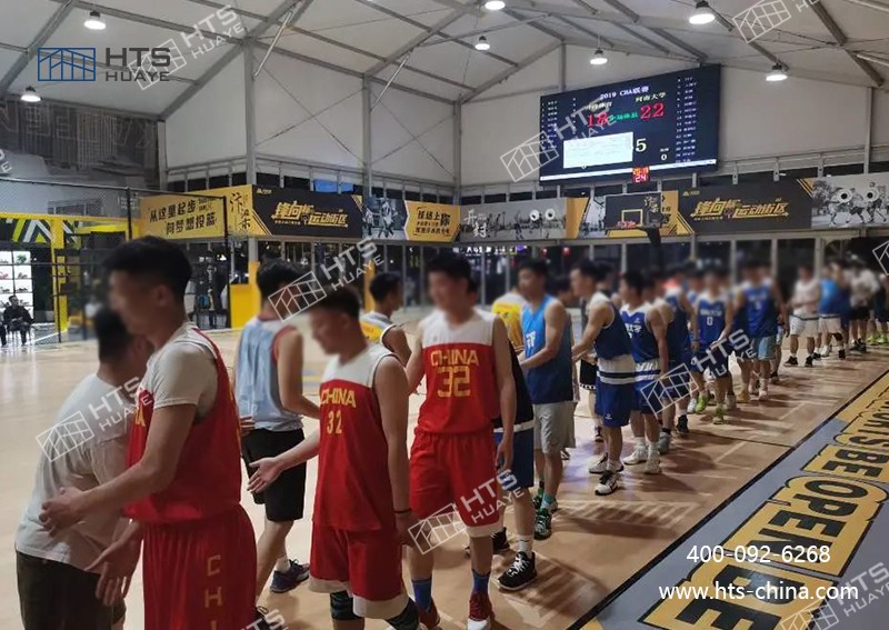 装配式篷房篮球馆完全契合体育场馆建设行业新政策要求