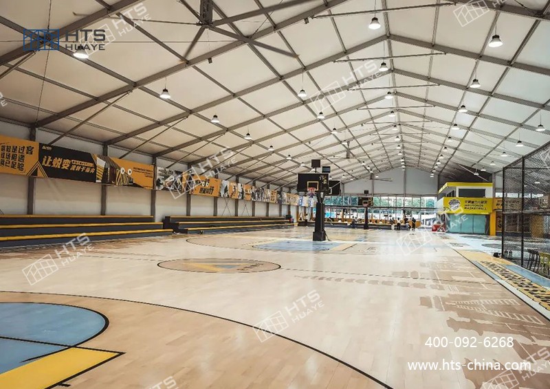装配式篷房篮球馆可提升体育场地效能，助力全民健康与城市发展