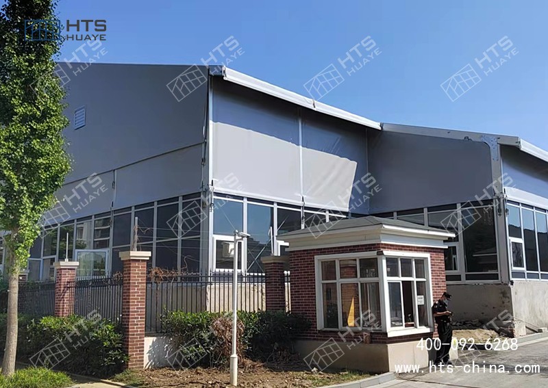 马术馆篷房高效统筹，打造校园马术新地标