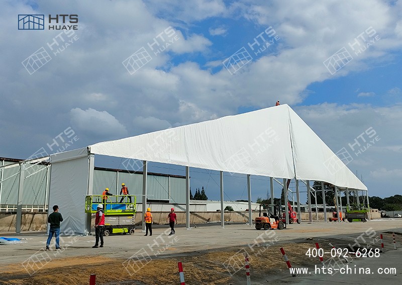 在众多工业篷房生产厂家中可以选择华烨建筑科技工厂