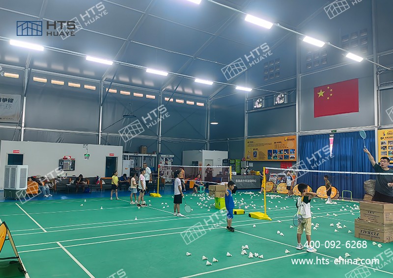 量身打造高品质羽毛球场地大棚，满足各类运动场地需求