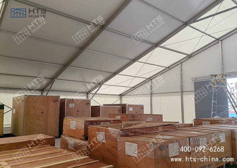 成功推出铝合金仓储篷房，为企业带来了全新的仓储体验