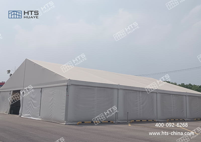 临时装配式铝合金篷房建筑成为众多企业在仓储空间选择上的新宠