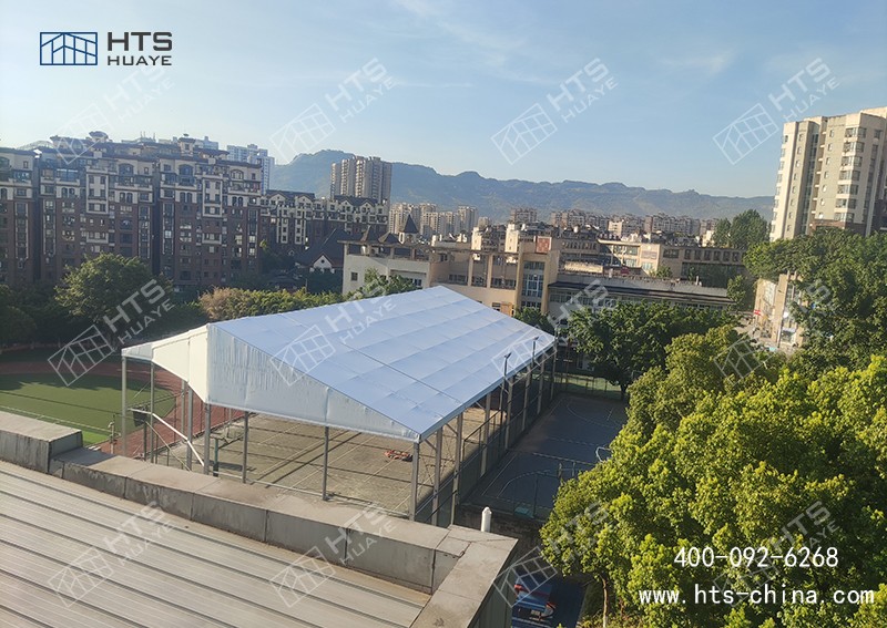 网球场篷房结构破解城市网球训练痛点，开启运动空间新可能