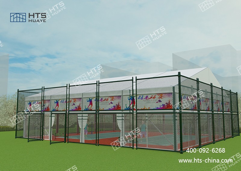 资金有限？小规格体育篷房场馆为学校球馆建设破局