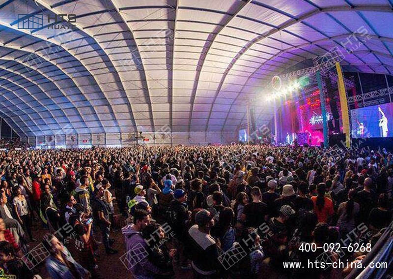 华烨海特斯助力哥伦比亚!4560㎡Polygon 篷房 20 余天高效交付 华烨海特斯助力哥伦比亚!4560㎡Polygon 篷房 20 余天高效交付