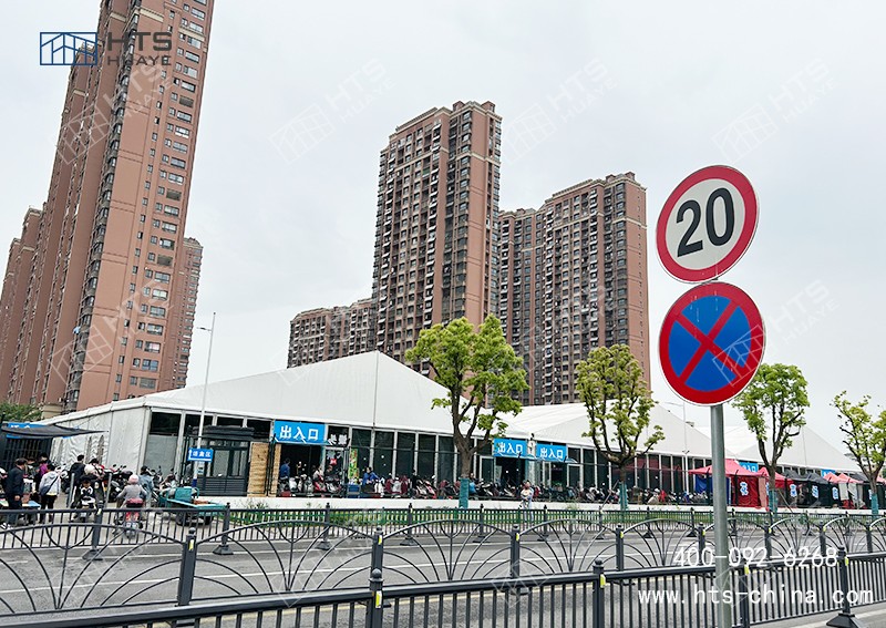 铝合金菜市场篷房成为民生工程与企业运营的优选方案