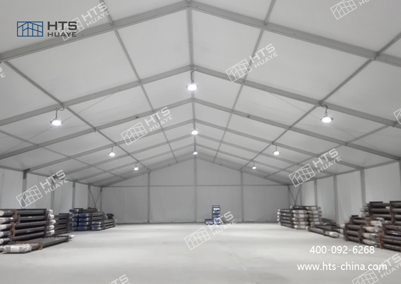 适配轮胎存储需求，华烨建筑科技提供仓储篷房解决方案