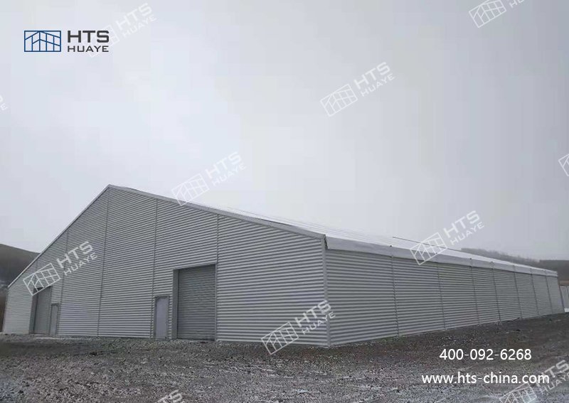 华烨仓库篷房重新定义户外仓储的安全与高效标准 华烨仓库篷房重新定义户外仓储的安全与高效标准