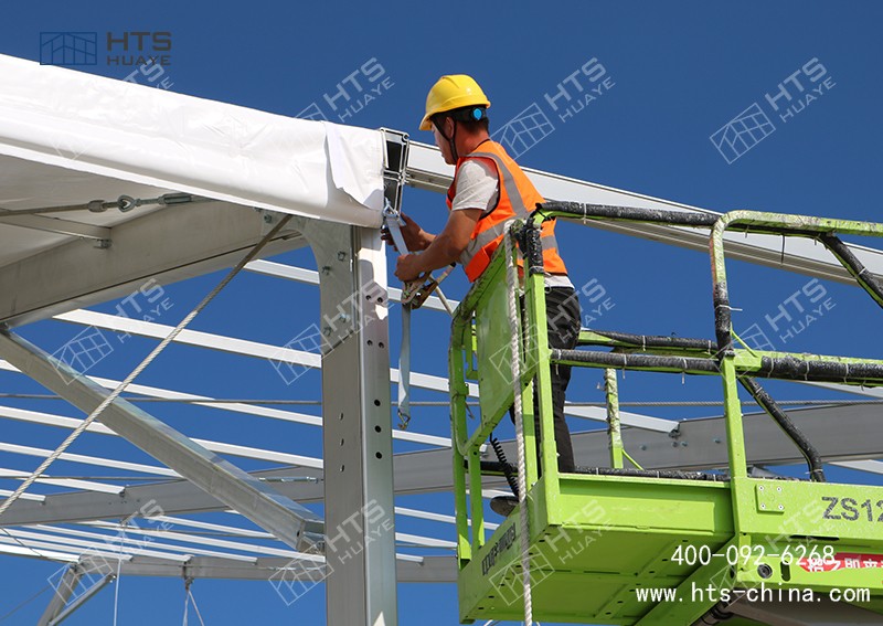 江苏昆山铝合金大跨度篷房匠心设计,铸就长效耐用空间解决方案 江苏昆山铝合金大跨度篷房匠心设计,铸就长效耐用空间解决方案