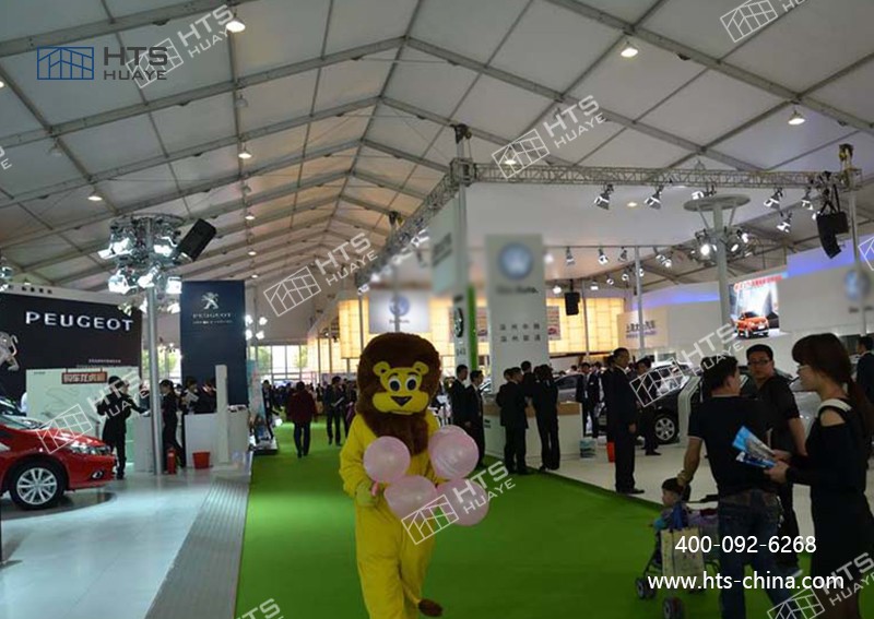 当展会规模突破上限，展览篷房成为最优解