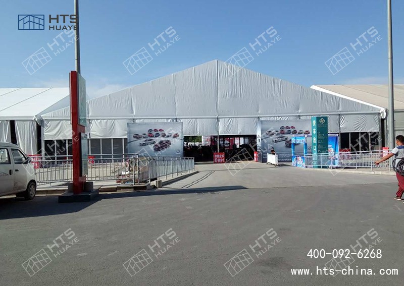 当展会规模突破上限，展览篷房成为最优解