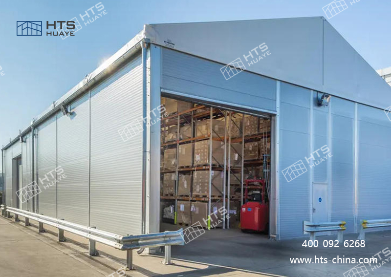 用铝合金篷房，将停车场空地一键升级为高价值仓储空间