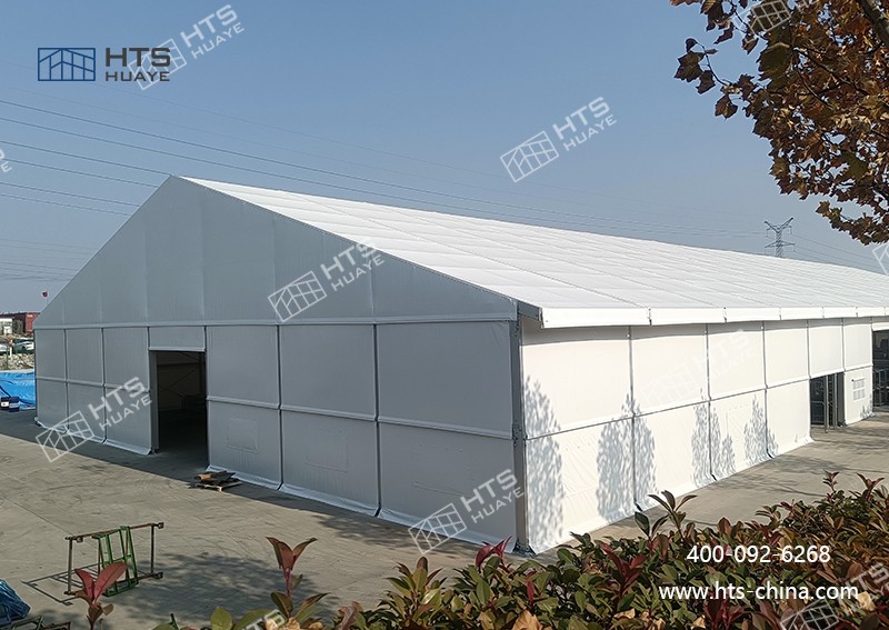 仓储篷房既解决企业淡旺季仓储扩容的痛点，又筑牢资产安全防线