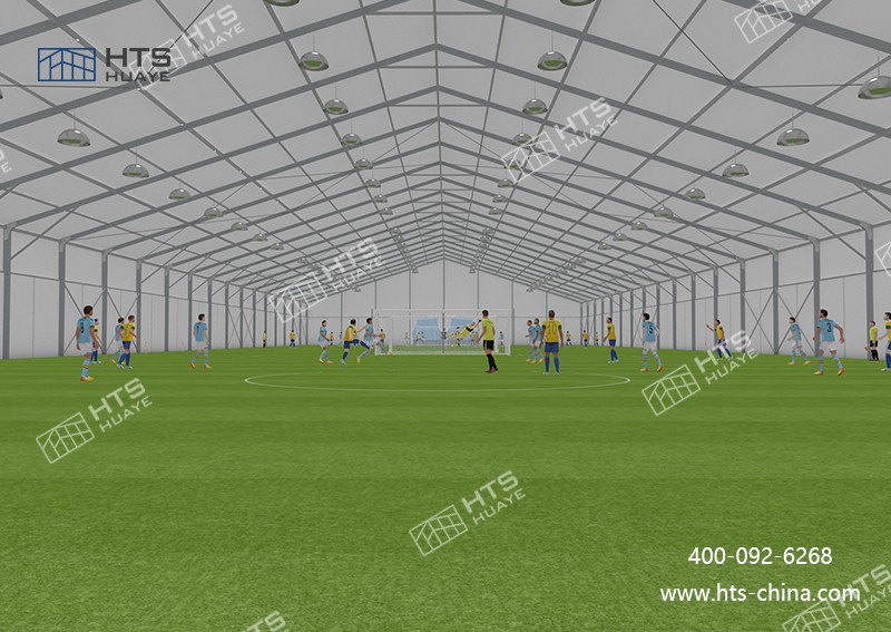 盘活闲置空地，足球馆篷房为中国足球注入新活力