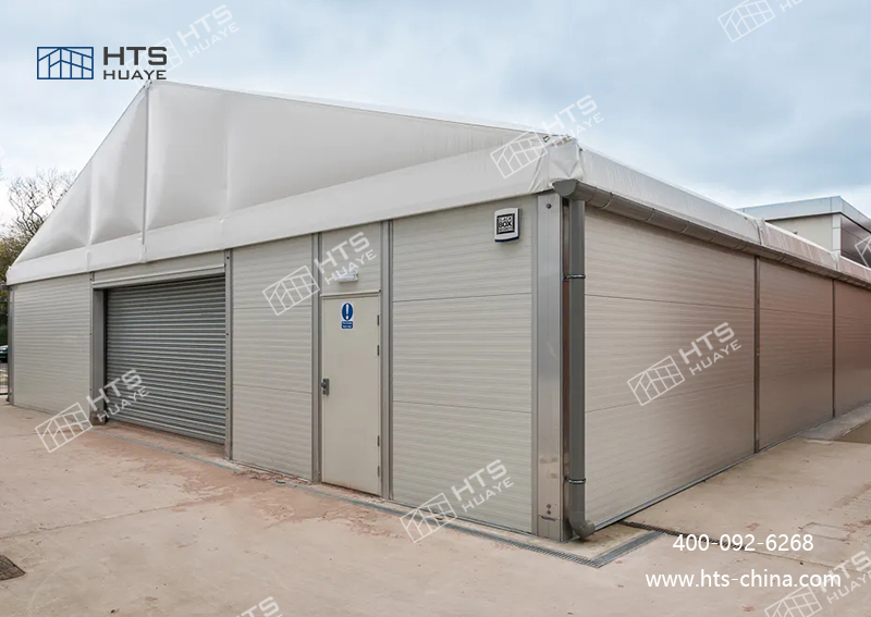 仓储篷房成为港口物资周转的移动安全堡垒，为每一批货物保驾护航