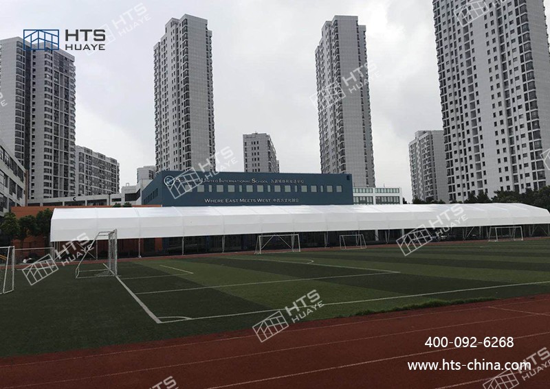 体育馆篷房可抢抓暑假空档，极速完工，开学即投用