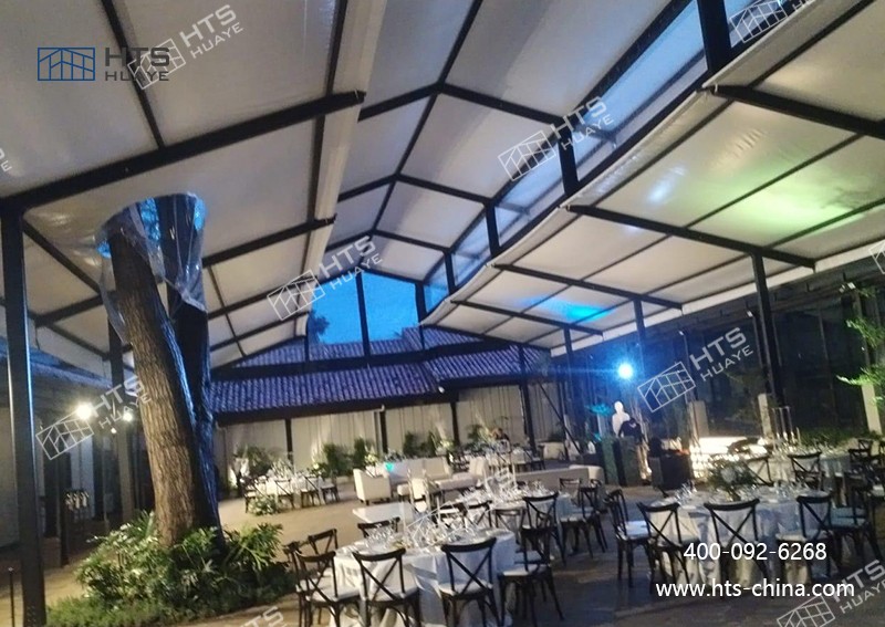 海外酒店项目案例,两座Levo造型高端篷房落地交付 海外酒店项目案例,两座Levo造型高端篷房落地交付