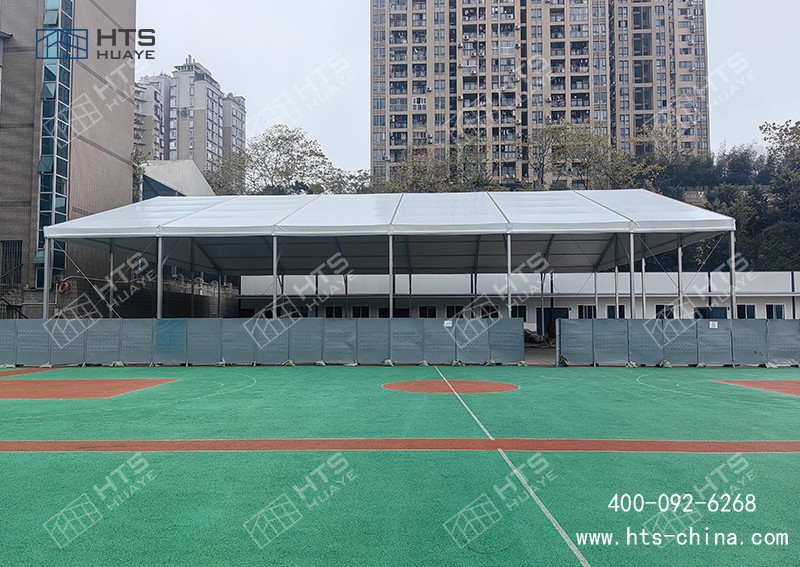 暑假过半不赶晚,体育篷房极速落地校园球馆 暑假过半不赶晚,体育篷房极速落地校园球馆