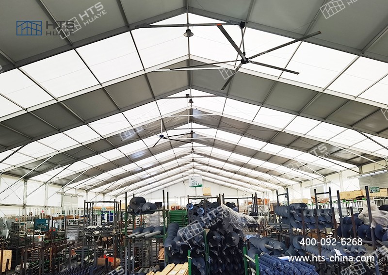 临时仓库篷房为企业高效降本增效，助力企业灵活应对市场变化